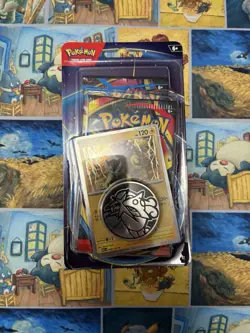 2026 Pokemon TCG Raikou Foil Promo Card With 2 Booster Packs & Coin - Image 1