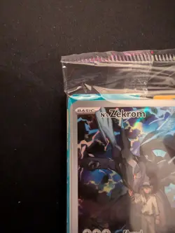 2026 N's Zekrom 031 MEP Ascended Heros ETB Promo Pokemon Center Stamp SEALED - Image 4