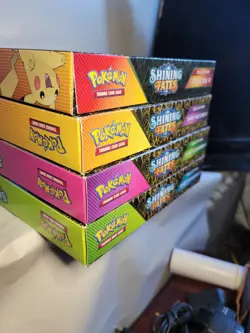 Pokemon Shining Fates Shiny Boltund V, Eldegoss V, Cramorant, Pikachu V Lot of 4 820650809828 - Image 3