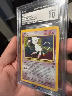2000 Pokemon League Mew - Black Star Promo Holo Foil #9 - CGC 10 Gem Mint - Image 2