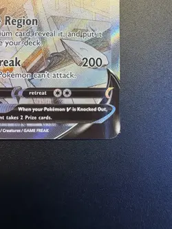 Origin Forme Palkia V 167/189 Astral Radiance Pokemon Card - Image 4