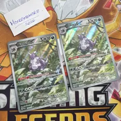 Nidoking 174/165 Pokemon 151 Illustration Rare Pokemon Card NM - Pack fresh - Image 3