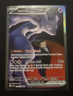Team Rocket's Mewtwo EX 281/217 Secret Rare Ascended Heroes Pokemon TCG NM - Image 1