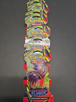 Pokemon TCG Mega Evolution Phantasmal Flames Sleeved Booster Pack (20) Packs - Image 3