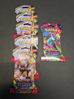 Pokemon TCG Mega Evolution Phantasmal Flames Sleeved Booster Pack (20) Packs - Image 4