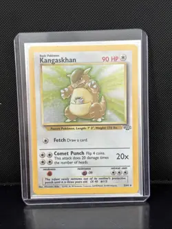 Pokemon TCG Kangaskhan Jungle 5/64 Holo Unlimited Holo Rare - Image 1