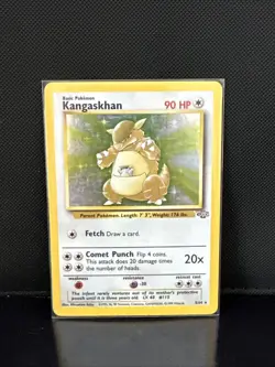 Pokemon TCG Kangaskhan Jungle 5/64 Holo Unlimited Holo Rare - Image 2