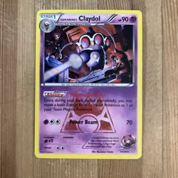 Pokemon TCG Team Magma's Claydol Double Crisis 11/34 Holo Holo Rare LP - Image 1