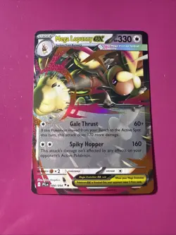 Mega Lopunny EX 084/094 Full Art NM/M Phantasmal Flames Pokemon Card - Image 1