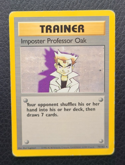 IMPOSTER PROFESSOR OAK - 73/102 - Base Set - Pokemon Card - NM - Image 1