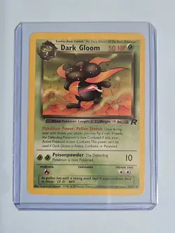 2000 Dark Gloom 36/82 - Team Rocket - Pokemon TCG - Vintage WotC - Image 2