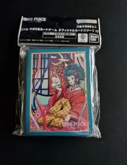 ONE PIECE Card Game - Gecko Moria Official Sleeves Bandai sleeves + Kozuki Hiyor - Image 3