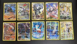 Used) Korean Card XY Legendary Collection CP2 Complete Set Lot 10 Full Art - Image 1