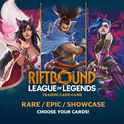 Riftbound Singles RARE / EPIC / SHOWCASE Origins - LoL TCG – Choose Your Cards! - Image 1