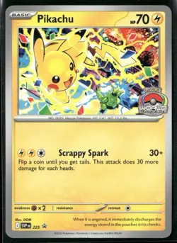 Pokemon Pikachu SVP 225 World Championship 2025 Promo Card English Near Mint - Image 1