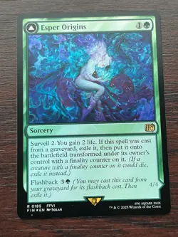 1x FOIL ESPER ORIGINS - Final Fantasy - MTG - Magic the Gathering - Image 1