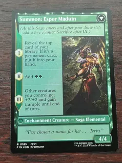 1x FOIL ESPER ORIGINS - Final Fantasy - MTG - Magic the Gathering - Image 2