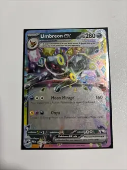 Pokemon TCG Umbreon ex - 060/131 SV: Prismatic Evolutions Holo NM - Image 1