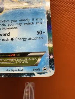 Pokemon TCG BW61 Keldeo EX Black Star Promo Holo Rare 1080 - Image 5