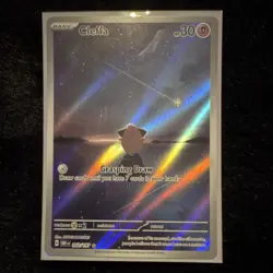 Pokemon Cleffa Illustration Rare Holo SV03 Obsidian Flames 202/197 2023 30 HP - Image 1