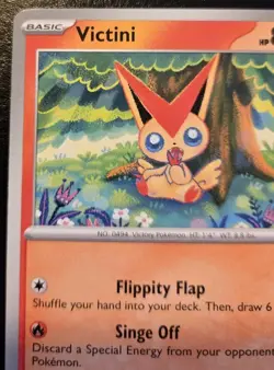 Victini 030/162 Common Scarlet & Violet: Temporal Forces Pokemon TCG - Image 2