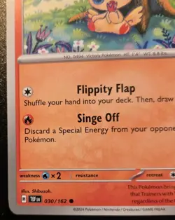 Victini 030/162 Common Scarlet & Violet: Temporal Forces Pokemon TCG - Image 4