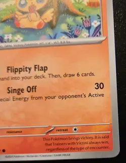 Victini 030/162 Common Scarlet & Violet: Temporal Forces Pokemon TCG - Image 5