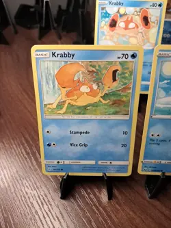 Pokemon TCG Krabby And Kingler 7 Card Lot - Image 2
