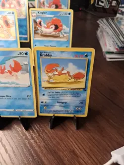 Pokemon TCG Krabby And Kingler 7 Card Lot - Image 4