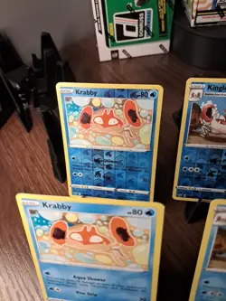 Pokemon TCG Krabby And Kingler 7 Card Lot - Image 5