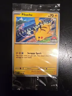 Pikachu SVP 190 World Championships 2024 Promo Pokemon SEALED - Image 1