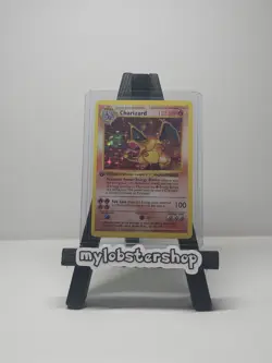 Fan Made Art Work Charizard 4/102 First edition Holo Rare 1999 Pokemon Base Set - Image 2