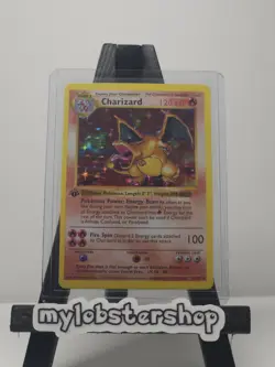 Fan Made Art Work Charizard 4/102 First edition Holo Rare 1999 Pokemon Base Set - Image 3