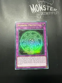 YUGIOH NUMBERS PROTECTION ULTRA RARE BROL-EN056 1ST EDITION - Image 1