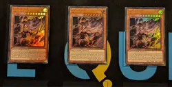 MZMU-EN052 Dogmatika Lawbringer x3 Ultra Rare 1st Edition YuGiOh Playset - Image 1