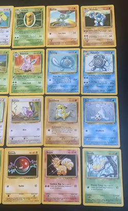 Vintage Pokemon Base Set Lot (24 Cards) – WOTC Era – Original 1999 - Image 4