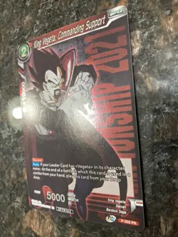 King Vegeta Commanding Support Championship 2021 Dragon Ball Super Card Game NM - Image 2