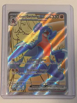 Cynthia's Garchomp ex 204 Sv: Scarlet & Violet Promo Cards Holo NM Condition - Image 1