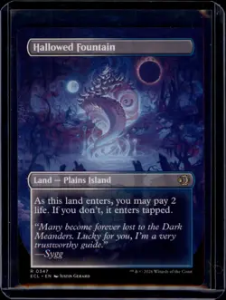 Hallowed Fountain (Borderless) Lorwyn Eclipsed Regular - Image 2