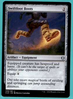 SWIFTFOOT BOOTS COMMANDER LEGENDS: BATTLE FOR BALDUR'S GATE CLB MTG 339 - Image 1