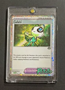 Pokemon Card: Celebi HOLO 3/64 Neo Revelation Vintage Rare Hand draw DIY - Image 1