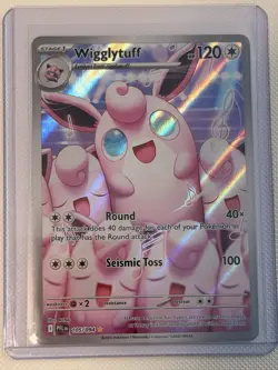 Pokemon TCG Wigglytuff 105/094 Illustration Rare Me02: Phantasmal Flames - Image 1