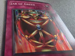 Yugioh Jar of Greed LON-047 Super Rare 1st Edition - Image 2