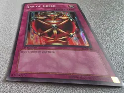 Yugioh Jar of Greed LON-047 Super Rare 1st Edition - Image 5