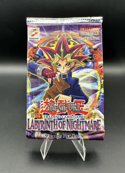 Yu-Gi-Oh Labyrinth Of Nightmare Booster Pack 1st Edition Sealed HOBBY - Image 1