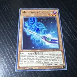 Yu-Gi-Oh! Magician's Rod Common LED6-EN008 1st Edition - Image 1