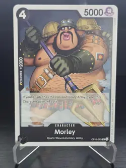 One Piece Card Game - Morley (Release Event) OP12-093 UC - NM - Image 1