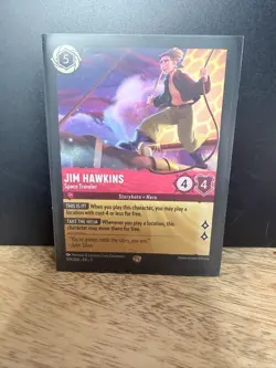 Disney Lorcana TCG Inklands - Jim Hawkins - Space Traveler - 109/204 - Legendary - Image 1