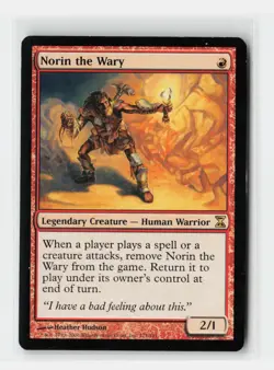 Norin the Wary Time Spiral Magic The Gathering MTG Card - Image 1