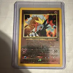 Pokemon Entei 34/53 Wotc Promo Reverse Holo 80 HP Basic Promo Card - Image 1